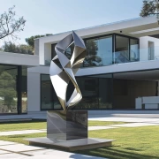 Sculptural Harmony: Architectural Oasis