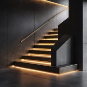 The Secret of Light and Form: Architectural Staircase
