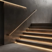 Elegant Staircase: Architectural Highlight of the Interior