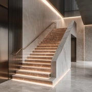 Elegant Staircase: Architectural Masterpiece of Interior