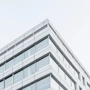 Perfection of Lines: White Modern Building in Architectural Harmony