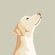 Beige Dog: Elegance of Minimalism