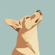 Sleek Look: Minimalism and Tranquility of the Colored Shepherd Dog