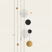 Sophisticated Dots and Lines: Modern Minimalism
