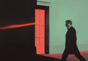 Neon Red Door: A Journey into the World of Surrealism