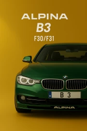 Speed and Elegance: ALPINA B3 F30/F31 BMW 3 Series