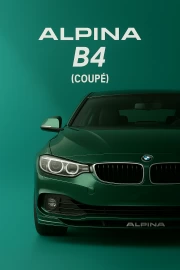 Speed and Elegance: ALPINA B4 F32 Coupe - The Icon of the BMW 4 Series