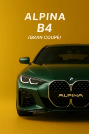 Elegance BMW ALPINA B4 G26 Gran Coupe: Ideal for Car Enthusiasts