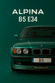 Elegance and Speed: BMW ALPINA B5 E34
