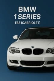 Elegance in Motion: BMW 1 Series E88 Cabriolet