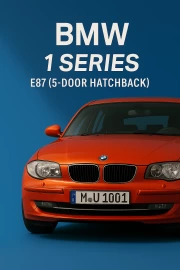 Driving Dynamics: BMW 1 Series E87 5-Door Hatchback
