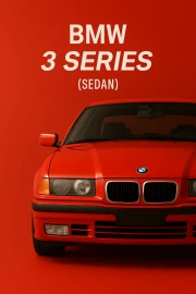 Bright and stylish: BMW 3 Series E36 Sedan