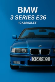 Dynamics and Freedom: BMW 3 Series E36 Cabriolet