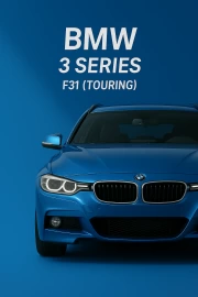 BMW 3 Series F31 Touring: Dynamics and Style in the Interior