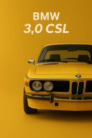 Legend on Wheels: BMW 3.0 CSL E9 Coupe