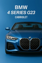 Elegance in Motion: BMW 4 Series G23 Cabriolet