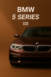 Elegance and Power: BMW 5 Series G30 Sedan