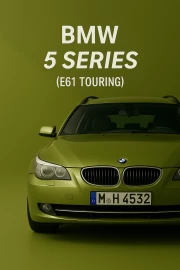 Elegant Drive: BMW 5 Series E61 Touring Interior