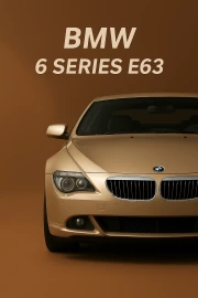 Elegance and Speed: BMW 6 Series E63 Coupe