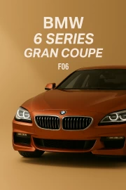 Elegant Dynamics: BMW 6 Series F06 Gran Coupe