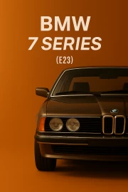 Elegance of Time: BMW 7 Series E23 Sedan