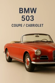 Elegance and Speed: BMW 503 Coupe Cabriolet