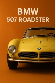 The Elegant BMW 507 Roadster: A Legend on Canvas