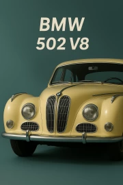 The Elegant BMW 502 V8 Sedan Coupe: Classic in Motion