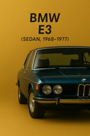 Classic Refinement: BMW E3 Sedan