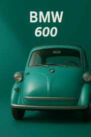 Retro Charm BMW 600: Stylish Accent for Your Wall