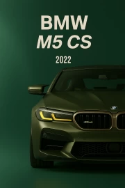 Speed and Style: BMW M5 CS F90 on Your Wall