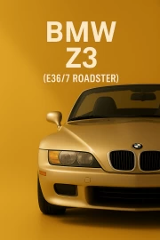 Elegant BMW Z3 E36/7 Roadster: Style and Dynamics