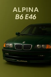 Speed and Style: ALPINA B6 E46 - The Legend of the BMW 3 Series