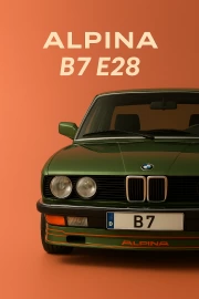 BMW Legend: ALPINA B7 E28 in 5 Series