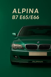 The Greatness of the ALPINA B7 E65/E66: The Icon of the BMW 7 Series