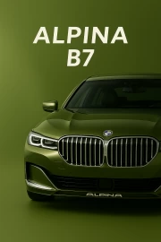 Elegance in motion: ALPINA B7 G11 G12 from the BMW 7 Series