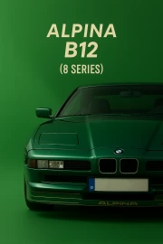 Elegance on Wheels: ALPINA B12 E31 BMW 8 Series