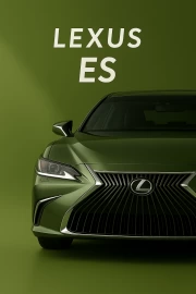 Elegance in Motion: Green Lexus ES