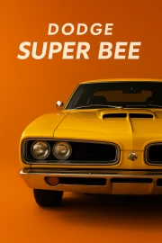 Dodge Super Bee: Speed Legend on a Bright Background