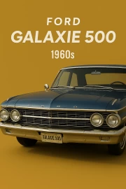 The Elegant Ford Galaxie 500: The Embodiment of the 1960s