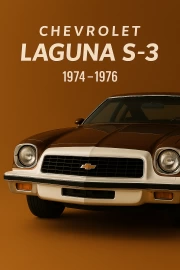Chevrolet Laguna S-3 1974-1976: The Embodiment of Dynamics and Nostalgia