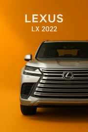 2022 Lexus LX: Elegant Power on a Bright Background