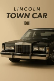 Elegant 1981 Lincoln Town Car: Retro Chic and Classic for Car Lovers