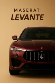 Maserati Levante: Power and Elegance on Canvas