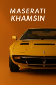 Maserati Khamsin: Elegance and Speed in the Art of Cars