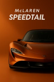 McLaren Speedtail: Elegance and Speed on Canvas