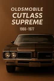 Oldsmobile Cutlass Supreme: Elegance and Power of a Retro Classic