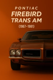 Pontiac Firebird Trans Am: The Embodiment of Speed and Retro Chic