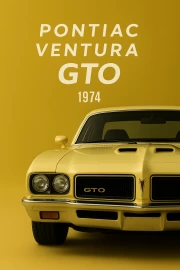 Pontiac Ventura GTO 1974: Spirit of Speed in the Interior
