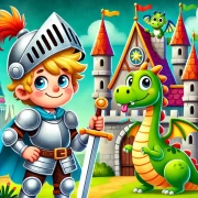 Brave Knight and the Dragon: Magical Adventures at the Castle